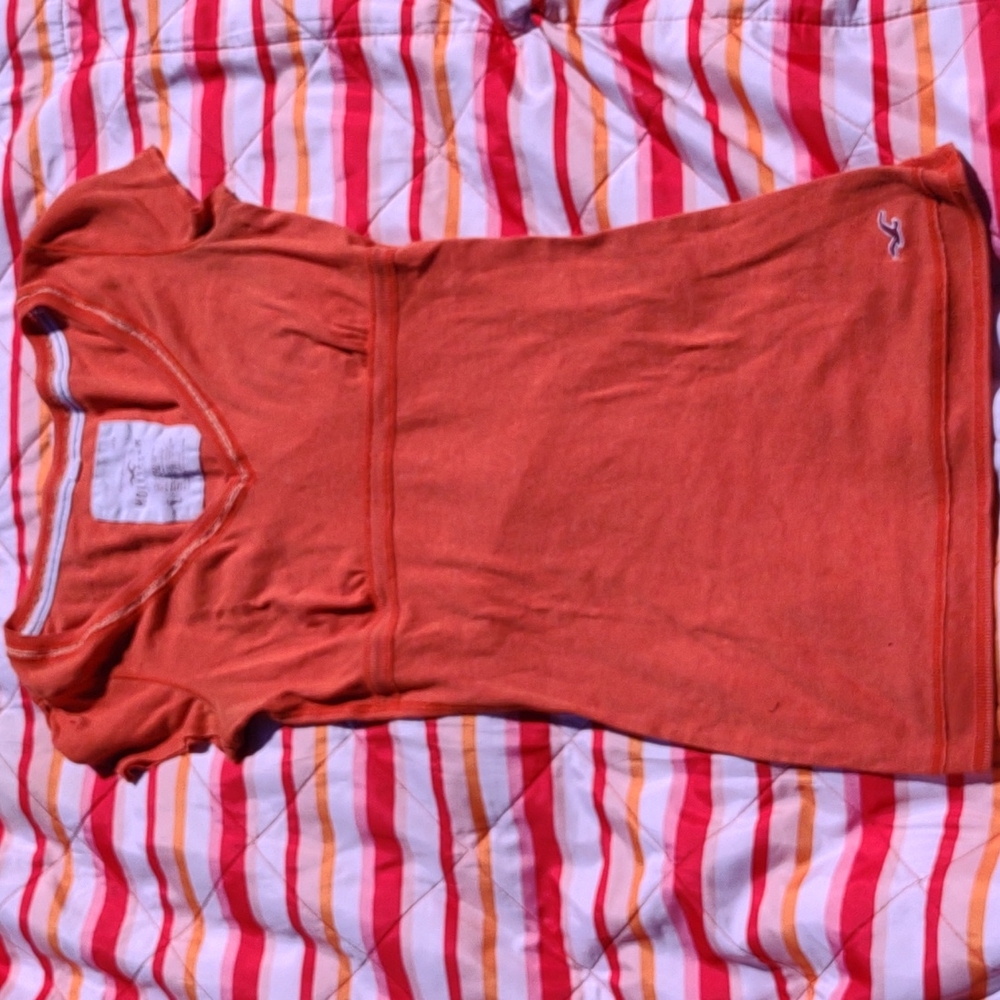 Hollister babydoll long tshirt Juniors size large